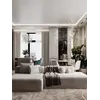 Ekskluzywny narożnik, nowoczesny, designerski, sofa narożna MODERNO prezentująca funkcję rozkładania. Idealne rozwiązanie do mebli na zamówienie od Primavera Home.