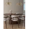 Designerskie Krzesło Drewniane Olivia – Nowoczesne — aranżacja wnętrza. Primavera Home.