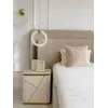 Luksusowa aranżacja z Kinkietem Kryształowym ICE ROUND, podkreślająca jego wysublimowany styl. Oferta Primavera Home.