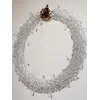 Lampa Wisząca Kryształowa Złota ICE XS na tle dodatków, podkreślająca ich styl od Primavera Home.