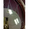 Lampa glamour led GALASSIA okrągła z połyskiem ringi, regulowana, nowoczesna, loft do salonu złota OUTLET w ciekawych układach aranżacyjnych. Ekspozycja w salonie od Primavera Home.