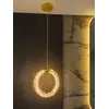 Lampa Wisząca Kryształowa Złota ICE XS w pełnym zestawie, rewelacyjnie uzupełniająca wystrój od Primavera Home.