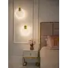 Lampa Wisząca Kryształowa Złota ICE XS w ujęciu z przodu. Oświetlenie na zamówienie od Primavera Home.