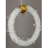 Lampa Wisząca Kryształowa Złota ICE XS nad stołem w eleganckiej aranżacji, stworzona przez Primavera Home.