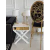 Hoker Glamour Medusa widziany z tyłu, prezentujący elegancki design. Aranżacja nowoczesnego wnętrza od Primavera Home.