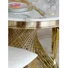 Garnitur stołowy z Ekskluzywnym Okrągłym Stołem Antonio 130 cm w ofercie Primavera Home.