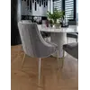 Krzesło DIANA Glamour w pełnym zestawie mebli w nowoczesnym wnętrzu. Aranżacja nowoczesnego wnętrza od Primavera Home.