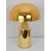 Lampa stołowa AURORA włączona, emitująca ciepłe światło. Oświetlenie na zamówienie od Primavera Home.