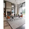 Widok od góry na stół Rozkładany Spider prezentujący elegancki blat. Aranżacja nowoczesnego wnętrza od Primavera Home.