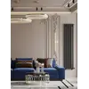 Złoty Żyrandol Kryształowy Bellini w oświetleniu, ukazujący swoje piękno i elegancję. Oświetlenie od Primavera Home.