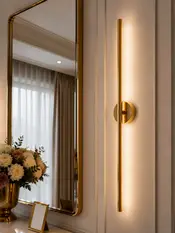 Cały zestaw z kinkietem MODERN, idealnie skomponowany z meblami na zamówienie. Oświetlenie od Primavera Home nadaje charakteru wnętrzu.