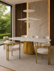 Ekspozycja Designerskiego Krzesła Romeo – Styl Włoski w showroomie. Meble na zamówienie od Primavera Home.