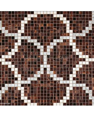 Glass mosaic painting from Liaisons mosaic bronze