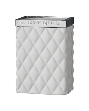 White Portia tumbler Lene Bjerre brush container