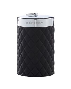 Cotton swab container black Portia jar black Lene Bjerre