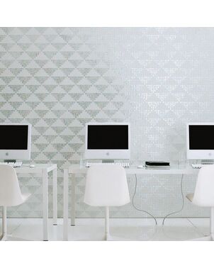 Mozaika szklana  Giza Bianco