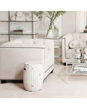 Fotel glamour tapicerowany pikowany chesterfield klasyczny pikowany PAOLA