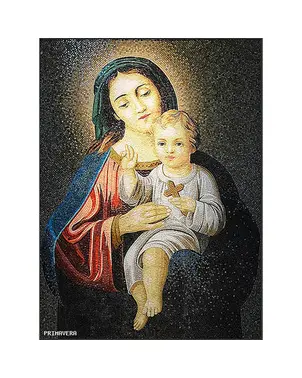 Mozaika szklana obraz religijny christian religious