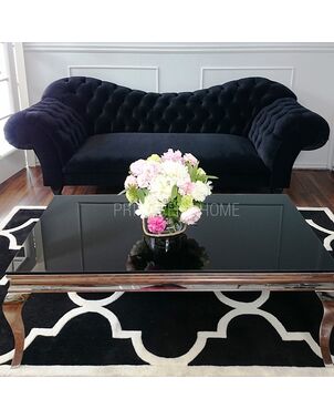 Glamour ROMA quilted sofa