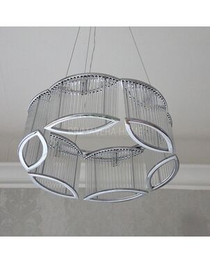 Majestic crystal chandelier M silver OUTLET