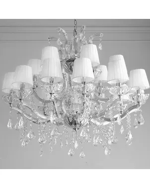 New York glamour, hamptons style crystal chandelier MARIA TERESA M