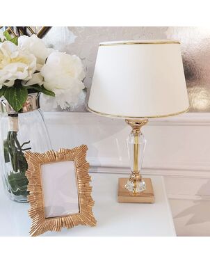 Lampshade with gold trim GOLD GLAM S