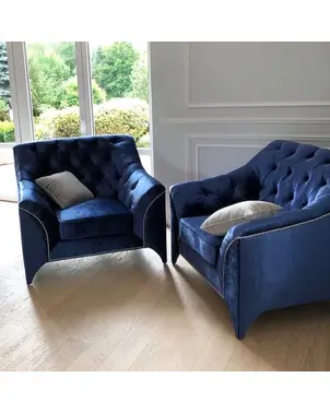 Glamour armchair modern New York upholstered PRADA