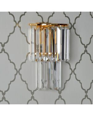 Glamour New York City crystal wall lamp GLAMOUR XS GOLD