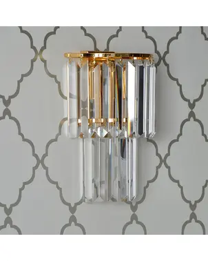 Glamour New York City crystal wall lamp GLAMOUR XS GOLD