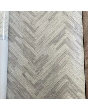 Exclusive Versace Eterno geometric wallpaper silver gray pearl