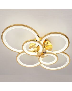 Modern LED ceiling lamp Art Deco Modern gold for the living room of the bedroom CERCHIO
