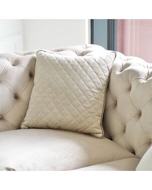 A stylish pillow with a diamond pattern for the living room, bedroom