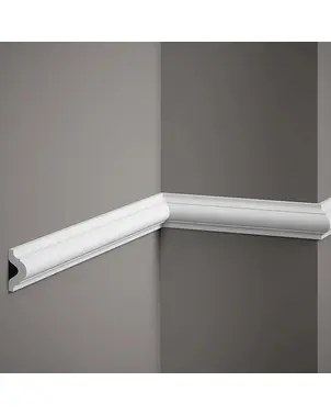 Listwa ścienna biała ozdobna ramkowa 4,1 cm 200 cm