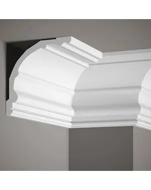 Decorative ceiling molding white 17 cm 200 cm