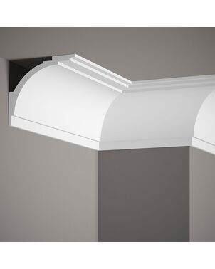 Ceiling strip white, smooth 10.8 cm cm 200 cm