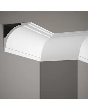 Ceiling strip white, smooth 10.8 cm cm 200 cm