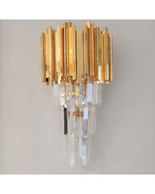 Luxury crystal wall lamp glamour wall lamp , gold EMPIRE