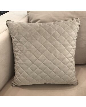 Pillow 45x45 elegant, decorative, diamond-shaped, kedra, beige