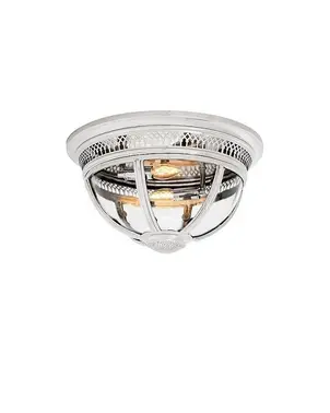 Designerski plafon srebrny lampa sufitowa Residential Eichholtz