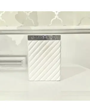 Toothbrush container white, Lene Bjerre stripes