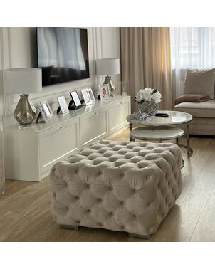 Upholstered quilted COLETTE upholstery