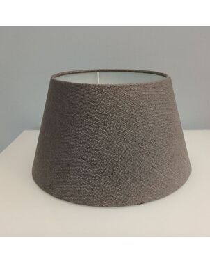 New York style braided beige brown cone lampshade 30 cm