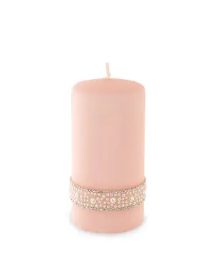 Lene Bjerre pink candle 14 cm Lene Bjerre pink candle 14 cm