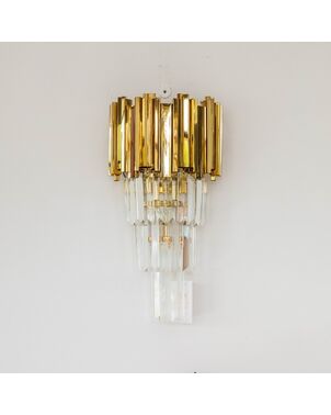 Crystal gold wall lamp luxury wall lamp EMPIRE TITANIUM GOLD