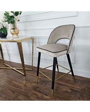 Modern stylish semicircular stool CARDINALE 3