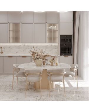 Krzesło w stylu włoskim JULIA – nowoczesny design i ekskluzywne wykonanie