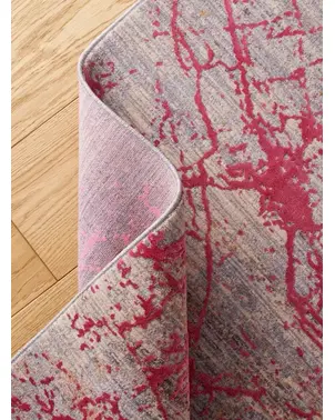 Nowoczesny elegancki dywan PLAZA koral