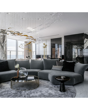 Designerska nowoczesna sofa modułowa LILIA