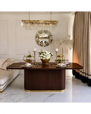 Nowoczesny designerski stół rozkładany drewniany PALERMO