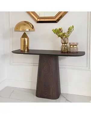 Nowoczesna konsola drewniana designerska lakierowana MODENA
